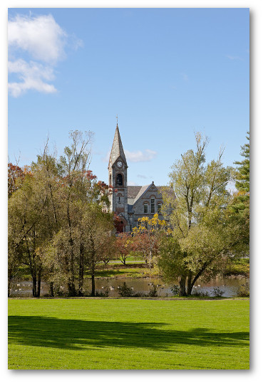 Pond and Old Chapel